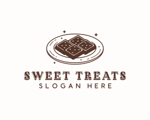 Sweet Chocolate Biscuit logo design