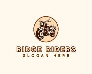 Racing Motorcycle Biker logo design