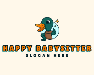 Duck Bird Game logo design