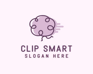 Fast Brain Doodle logo design