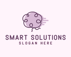 Fast Brain Doodle logo design