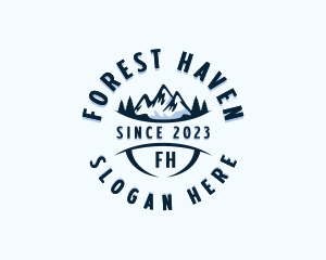 Forest Mountain Summit logo design