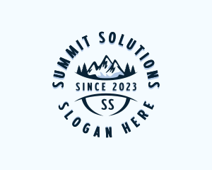 Forest Mountain Summit logo design