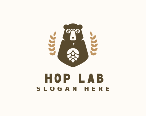 Bear Beer Hops logo