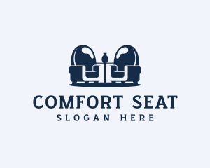 Living Room Couch Seat logo design