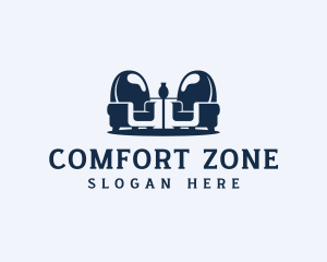 Living Room Couch Seat logo design