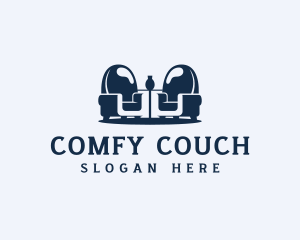 Living Room Couch Seat logo design