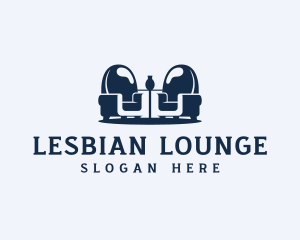 Living Room Couch Seat logo design