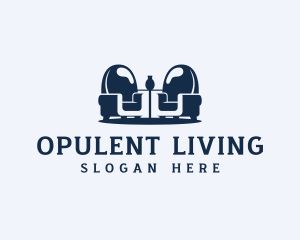 Living Room Couch Seat logo design