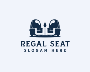 Living Room Couch Seat logo design