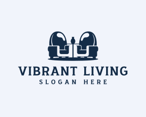 Living Room Couch Seat logo design