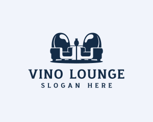 Living Room Couch Seat logo design