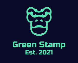 Green Gorilla Gaming logo design