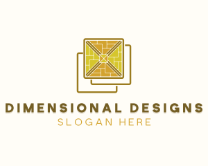 Interior Design Tile Pavement logo design