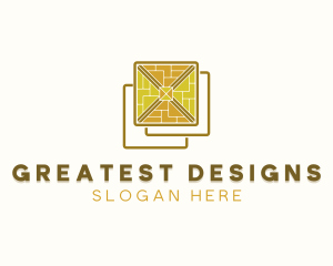 Interior Design Tile Pavement logo design