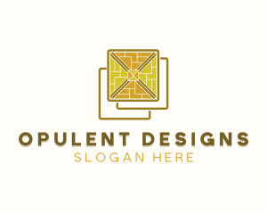 Interior Design Tile Pavement logo design