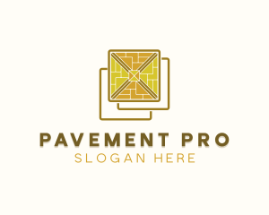 Interior Design Tile Pavement logo