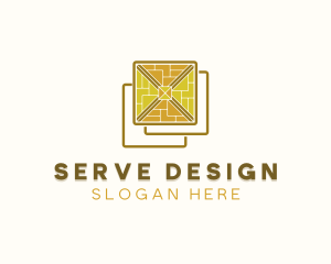 Interior Design Tile Pavement logo design