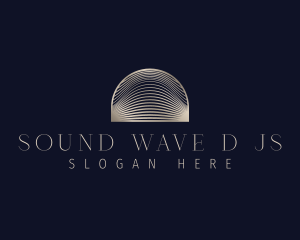 Line Wave Arch logo design