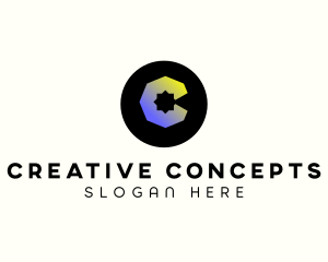 Creative Studio Letter C logo design