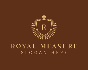 Royal Shield Hotel logo design