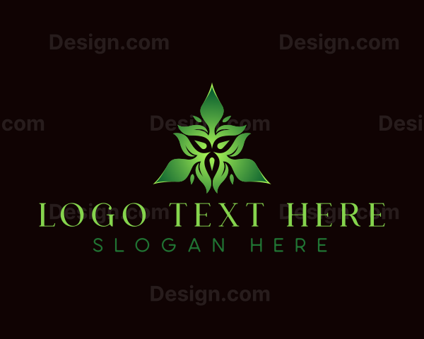 Natural Botanical Leaves Logo