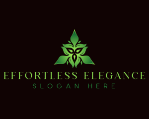 Natural Botanical Leaves Logo