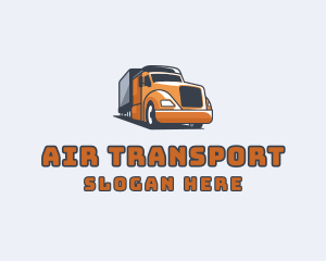 Cargo Truck Delivery logo design