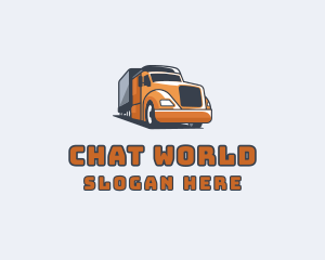 Cargo Truck Delivery logo design