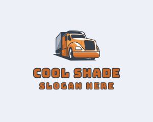 Cargo Truck Delivery logo design