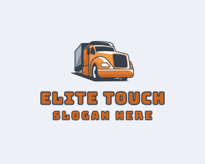 Cargo Truck Delivery logo design