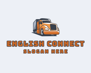 Cargo Truck Delivery logo design