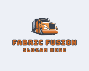 Cargo Truck Delivery logo design