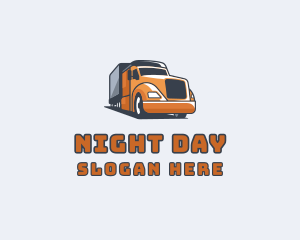 Cargo Truck Delivery logo design