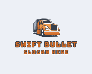 Cargo Truck Delivery logo design