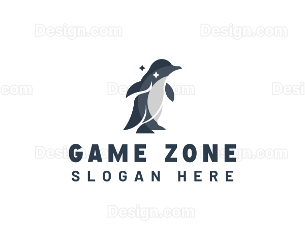 Penguin Wildlife Animal Logo