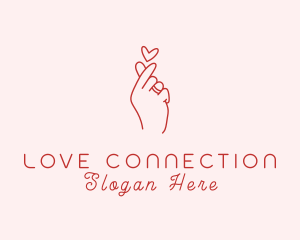 Hand Heart Romance logo