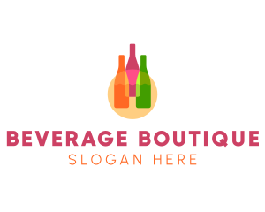 Liquor Bistro Bottle logo