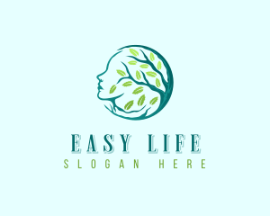 Tree Woman Wellness logo design