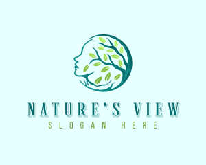 Tree Woman Wellness logo design