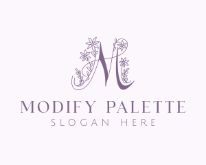 Floral Beauty Boutique logo design