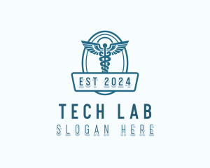 Doctor Caduceus Lab logo design