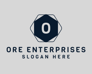 Hexagon Business Company logo design