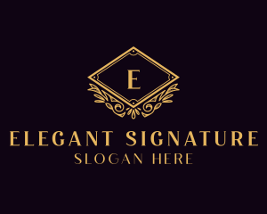 Luxury Beauty Salon logo design