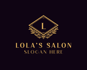 Luxury Beauty Salon logo design