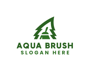 Fresh Pine Tree Clean logo design