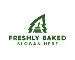 Fresh Pine Tree Clean logo design