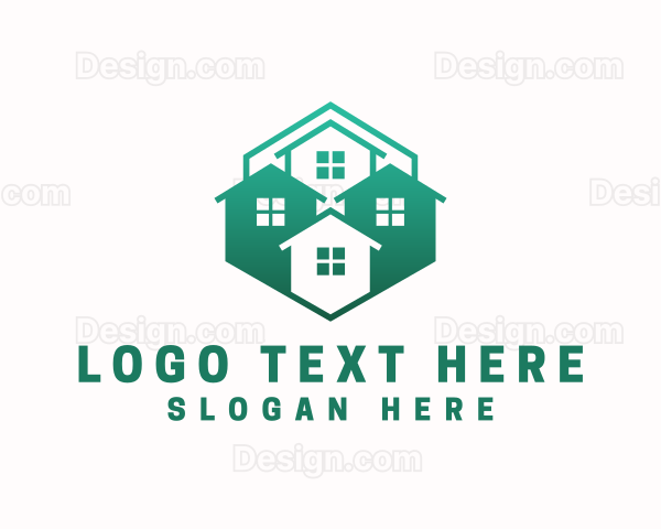 Construction House Residence Logo