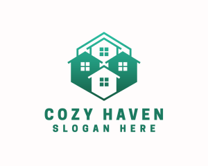 Construction House Residence logo design