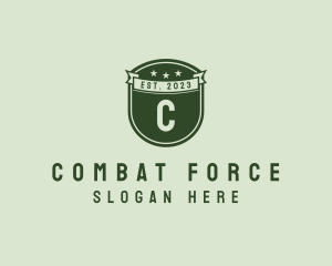 Military Academy Shield logo design